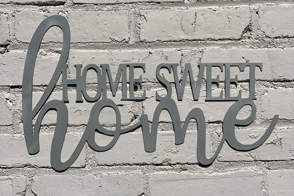 Home Sweet Home | Wall Décor | Wall Hanging | Farmhouse Décor | Metal Décor