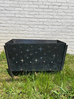 Fire Pit | Metal Fire Pit | Modular Fire Pit | Outdoor Decor | Garden Decor | Stars | Mountains | Bees | Monogram | Collapsible